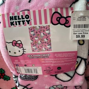 Hello Kitty Pink Silk Touch Throw